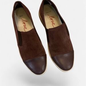 Ellen DeGeneres Burgundy/Wine Love FlexED Women's Shoes Sneackers Sz 7.5M